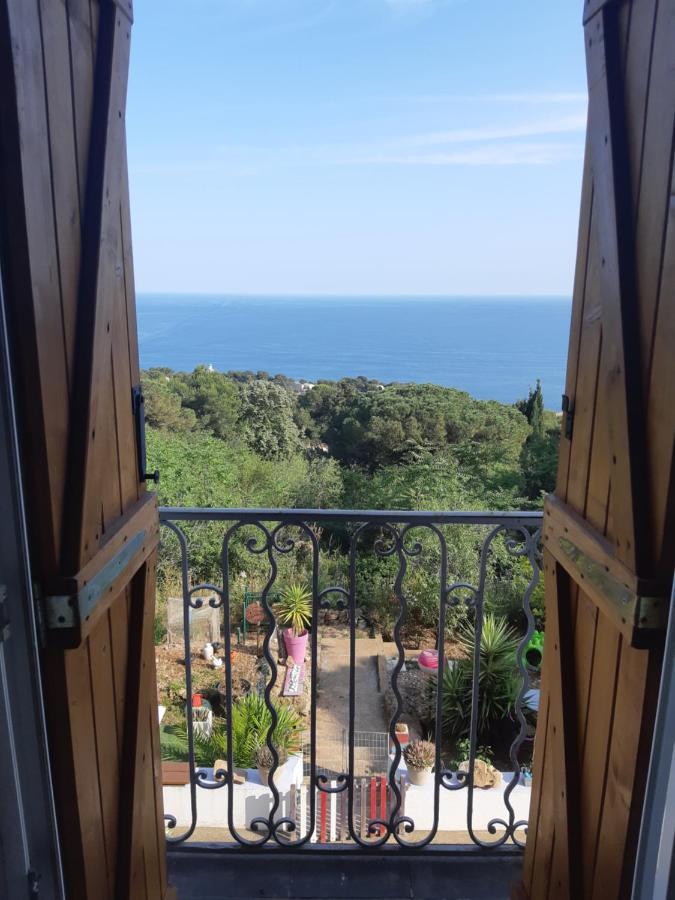 Haut De Villa Au Mont St Clair Vue Exceptionnelle Mer Et Foret Terrasses, Piscine, Petanque, Solarium Prives Сет Екстериор снимка