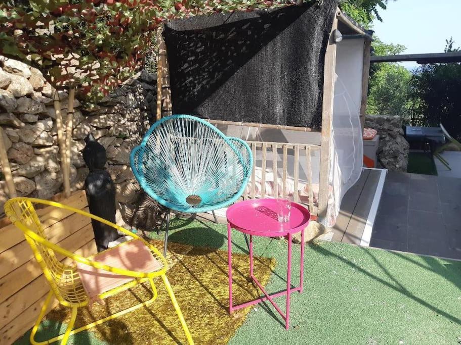 Haut De Villa Au Mont St Clair Vue Exceptionnelle Mer Et Foret Terrasses, Piscine, Petanque, Solarium Prives Сет Екстериор снимка