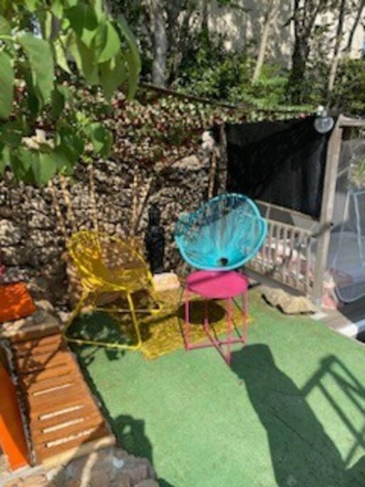 Haut De Villa Au Mont St Clair Vue Exceptionnelle Mer Et Foret Terrasses, Piscine, Petanque, Solarium Prives Сет Екстериор снимка